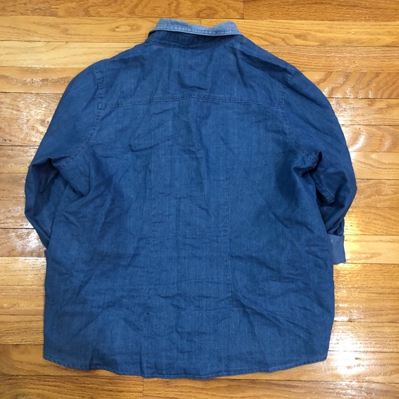 Jean Button Up Shirt - Picture 2 of 2
